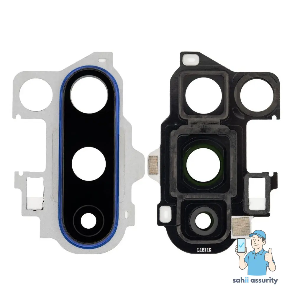 Camera Lens Glass with Frame for OnePlus 8 Pro Blue